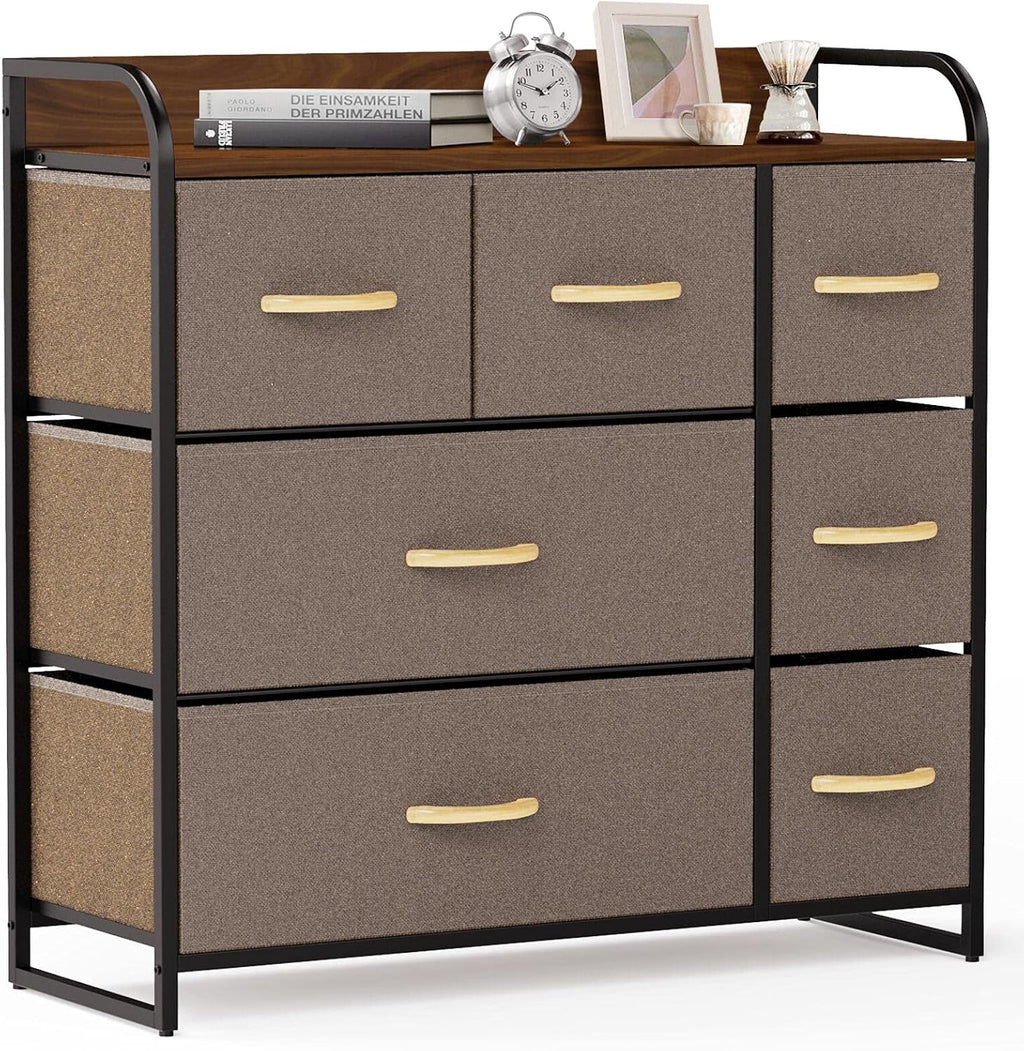 7-Drawer Steel Frame Dresser A540176