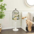 White Wood Birdcage U706276