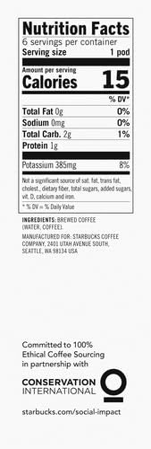 Caramel Dolce Cold Brew Coffee Concentrate Pods, 36 capsules V70225