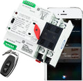 WiFi RF433 Remote Control 2P Dual Power Automatic Transfer Switch 16-100A Din Rail Mounted I350042