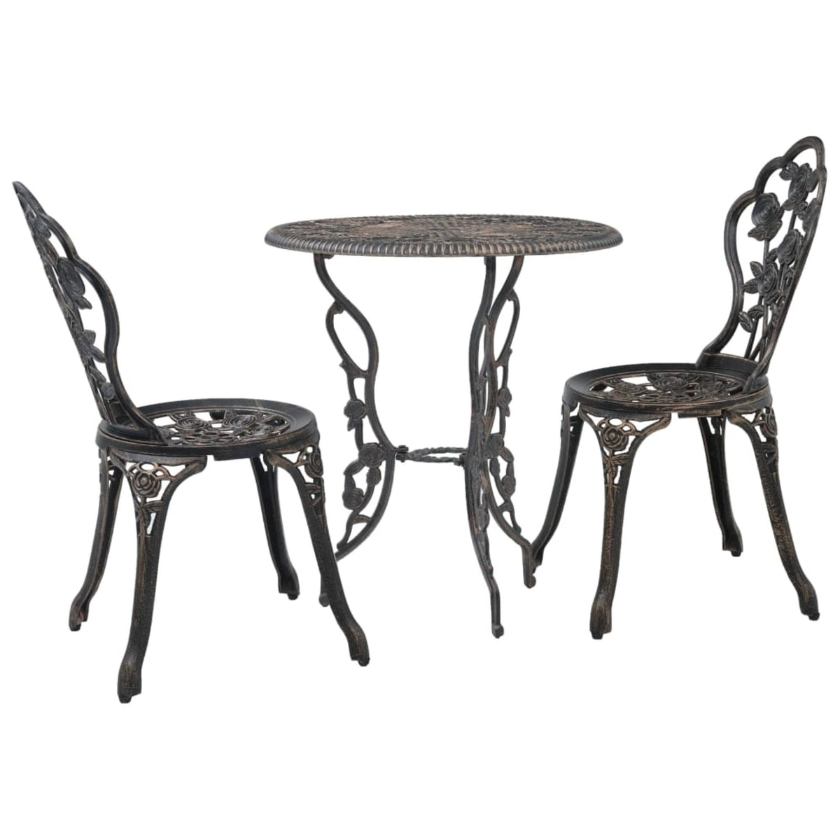 3 Piece Cast Aluminium Bistro Set B841394