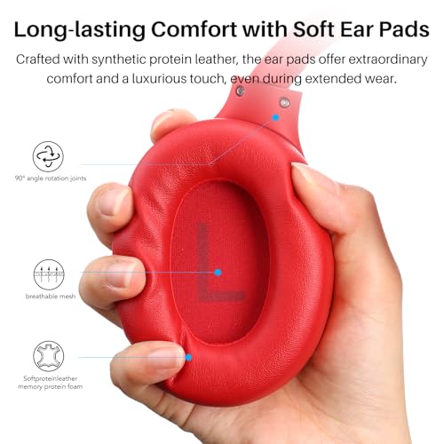 Hybrid Active Noise Cancelling Wireless Over Ear Headphones M681