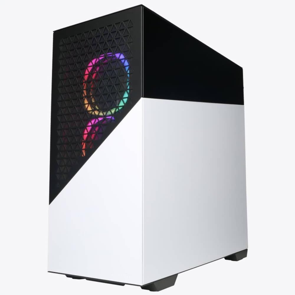 White AMD Ryzen 7 7700 32GB RAM 2TB SSD NVIDIA GeForce RTX 4060 Ti 16GB Windows 11 Home Gaming Desktop Computer H841815