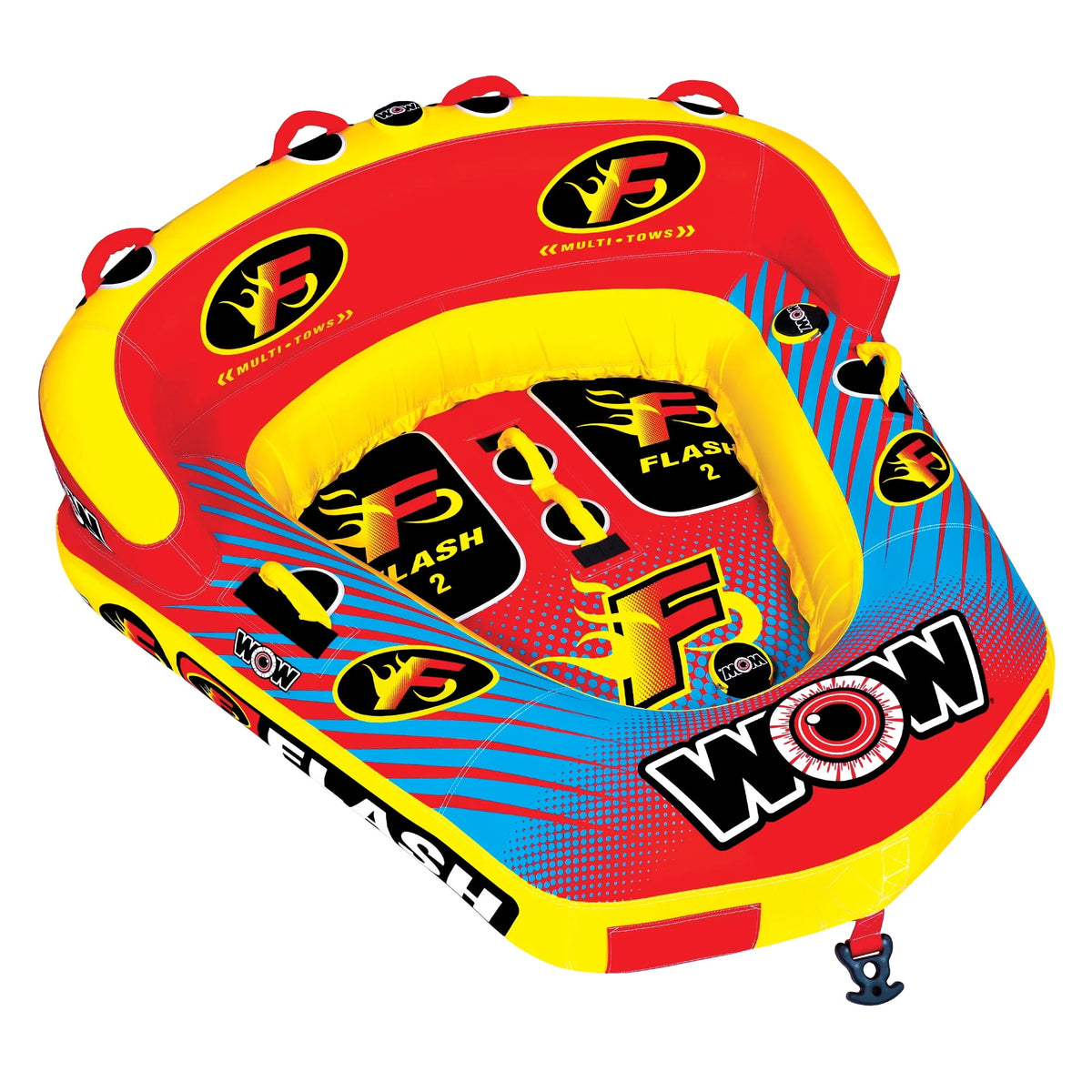 1-2 Rider Towable Tube with Cockpit Seating F93512