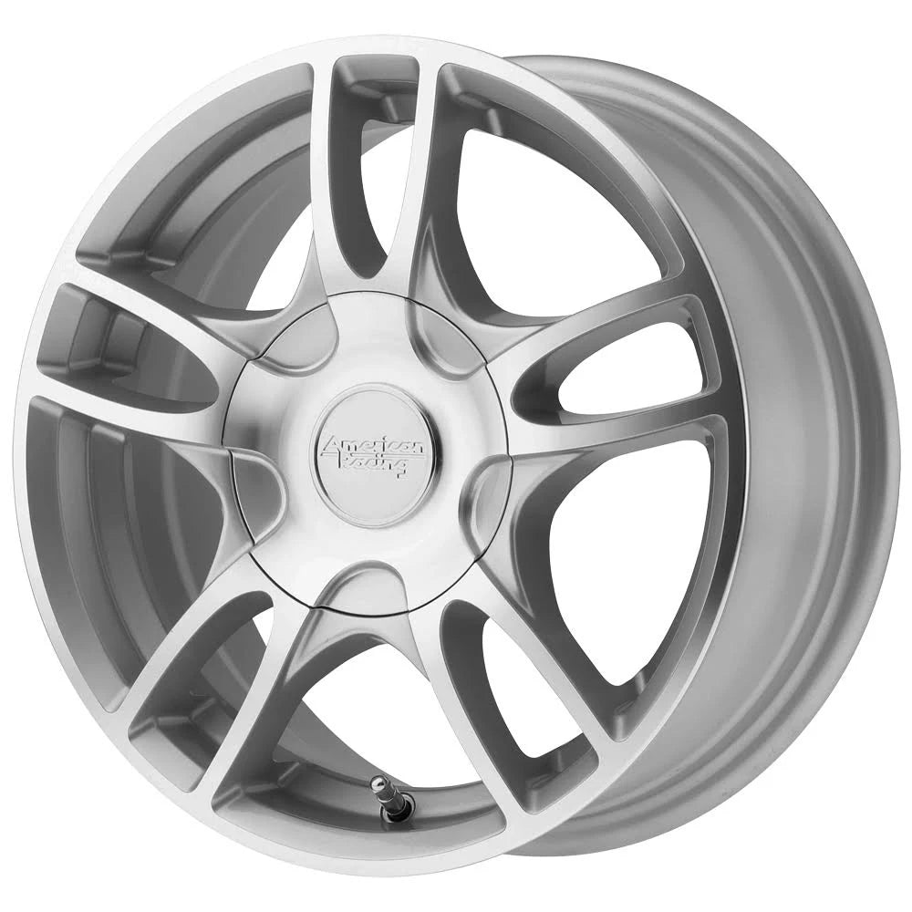 16x7 Silver Machined Wheel E12171