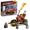 Upgradable Ninja Motorbike Toy Mech Action Figure and 2 Minifigures C40076