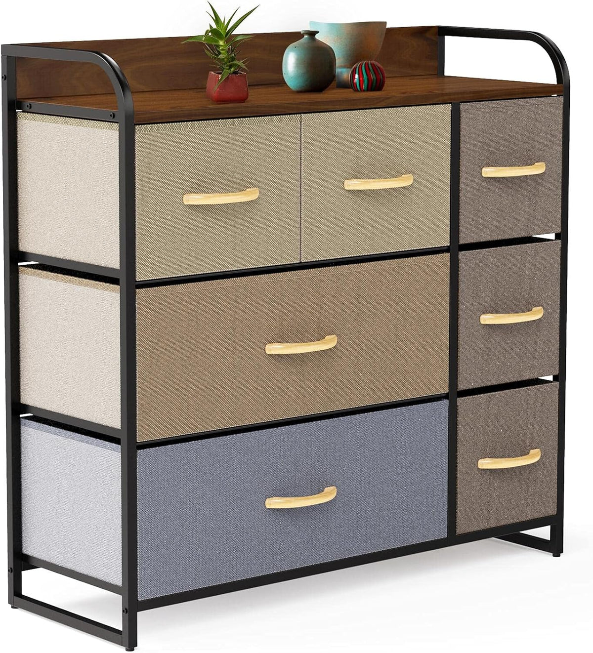 7-Drawer Steel Frame Dresser A540176
