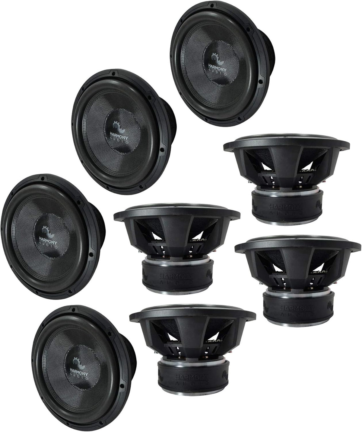 Carbon 10 Sub 2000W Dual 4 Ohm Subwoofer W65550