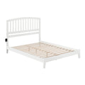White Queen Platform Bed A69915