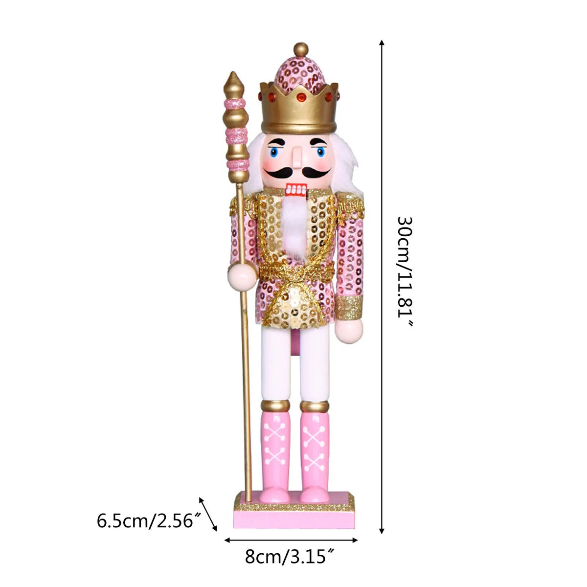 King Nutcracker Soldier Ornament Doll K265