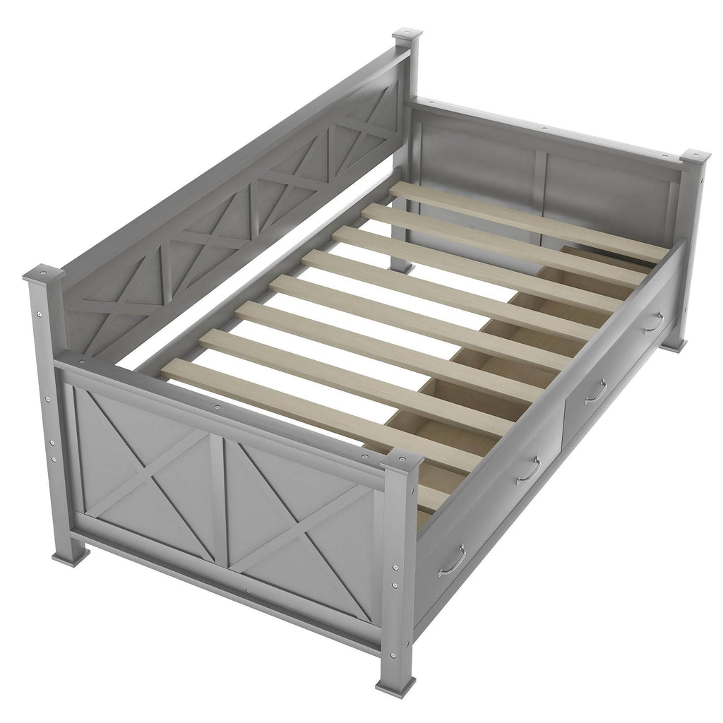 Twin Size Daybed with 2 Drawers T967850