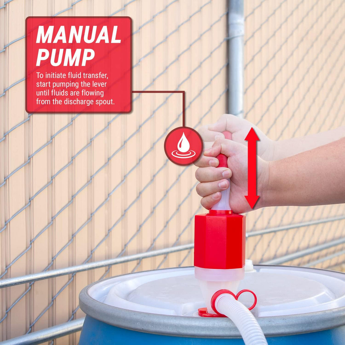 2 PK BPA-Free Extra Heavy Duty Siphon Drum Pump R752086