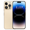 Unlocked Cell Phone 6.82" HD Screen 6+256GB Android 13 Smartphone Dual SIM Gold F710