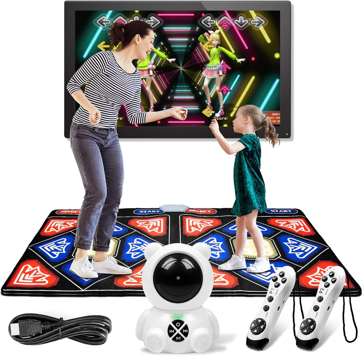 Dance Mat with HD Camera and HDMI Interface T583