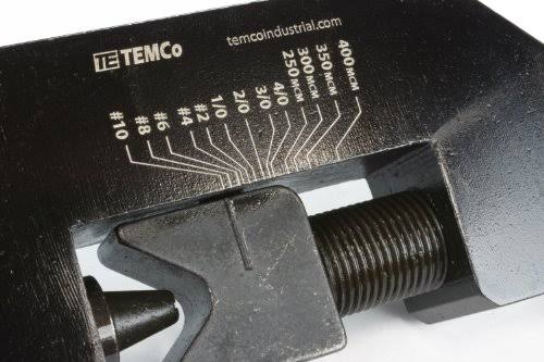 10 AWG 400 MCM Dieless Indent Electrical Cable Crimper Tool F4089