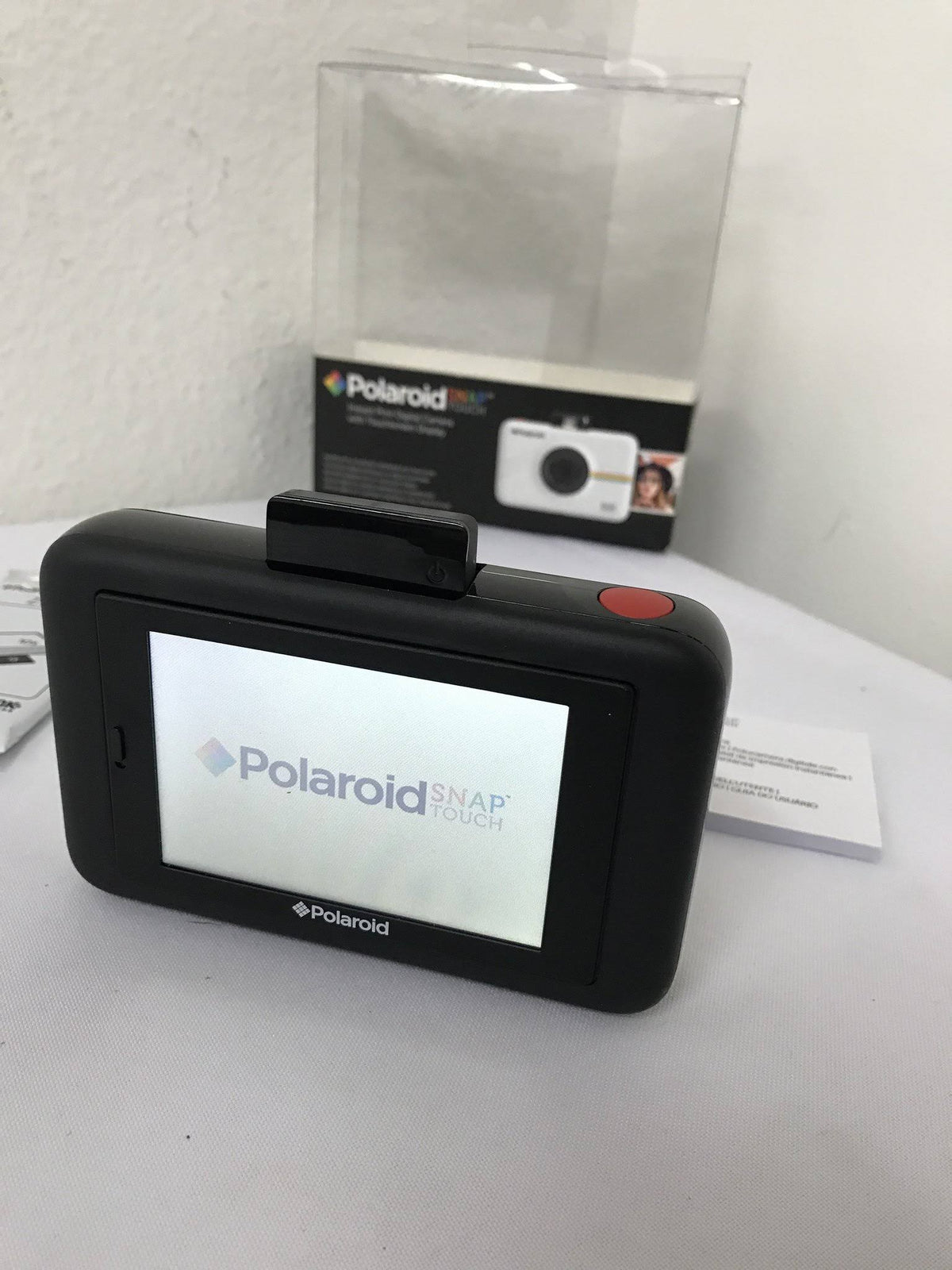 Black Instant Print Digital Camera with LCD Display A931