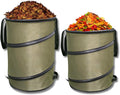 2 Pack 24 Gallon 30 Gallon Pop-Up Reusable Yard Waste Bags Y10100