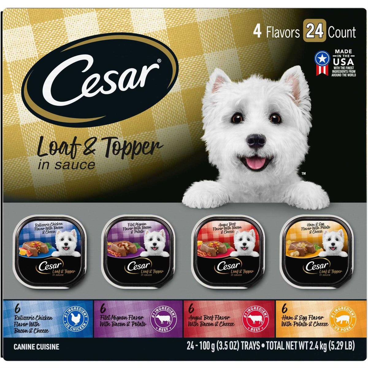 Grain-Free Small Breed Adult Wet Dog Food Variety Pack Trays P890666