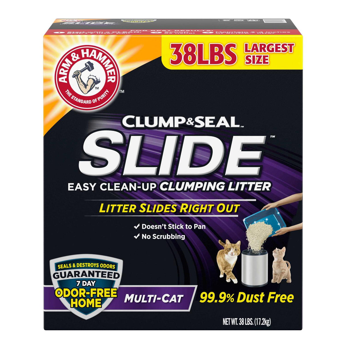 Slide Easy Clean-Up Clumping Cat Litter K9207