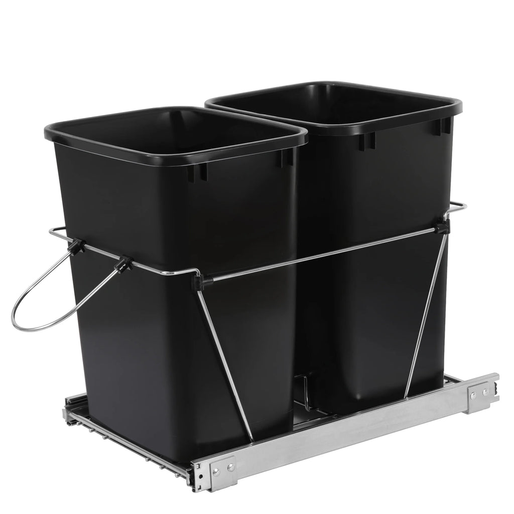 Dual 35Qt Pullout Trash Can I51494