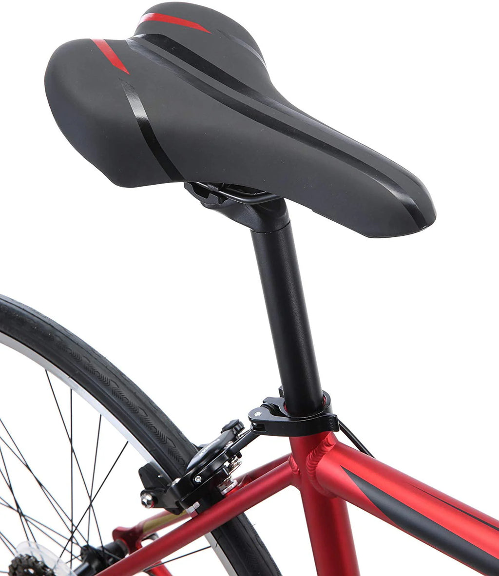 Matte Red Drop Bar Road Bicycle B970