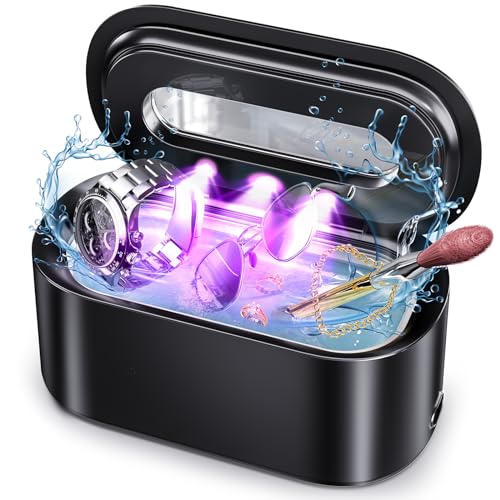 Ultrasonic Jewelry Cleaner, 48Khz 12oz 30W Digital Timer O696777