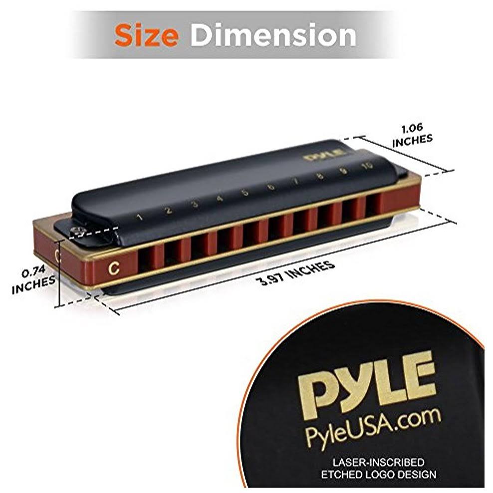 Harmonica Kit with Brass Cover Plates L18893