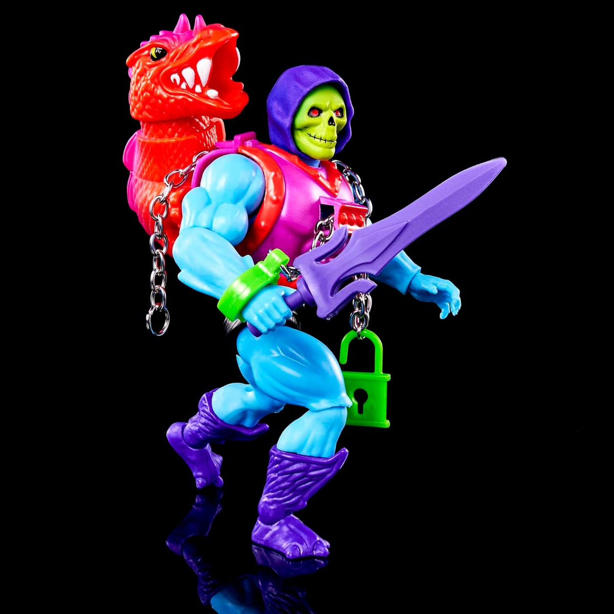 Deluxe Dragon Blast Skeletor 5.5-in Action Figure with Accessories S310002
