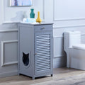 Cat Litter Enclosure with Storage Drawer I436398