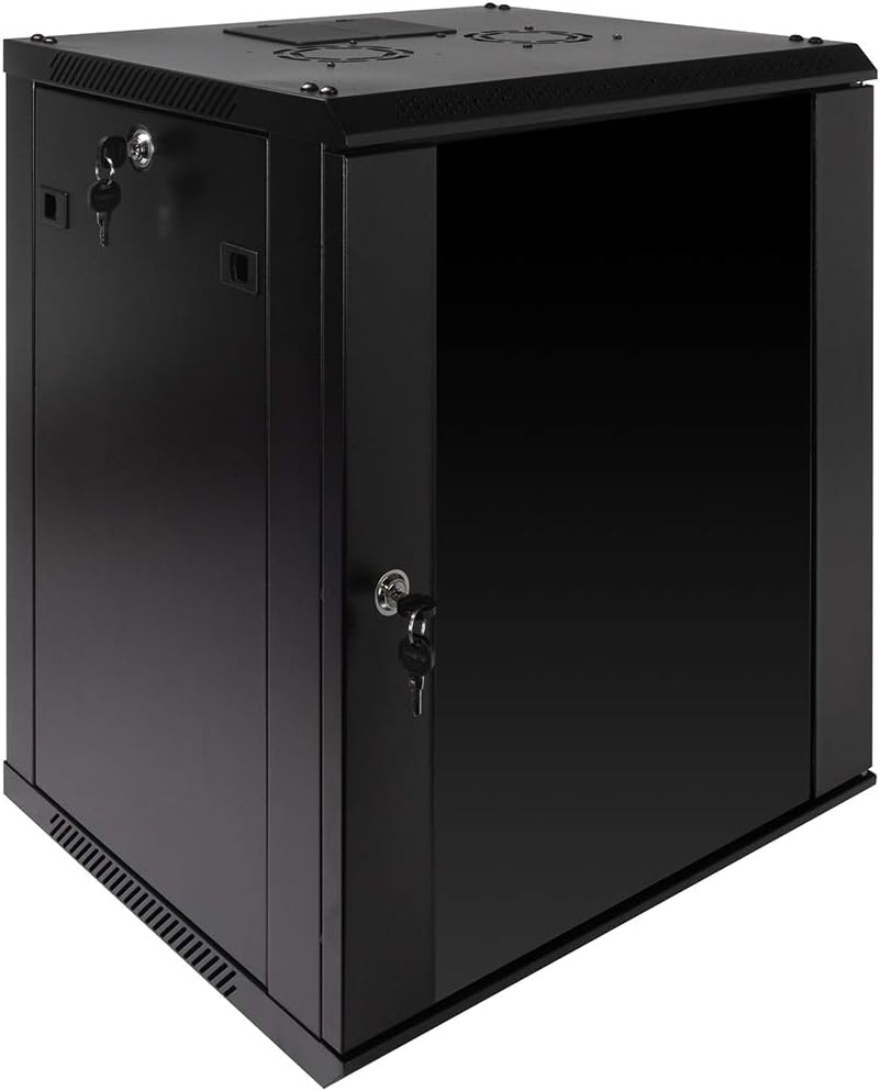 12U Wall Mount Server Cabinet Network Enclosure Y559727