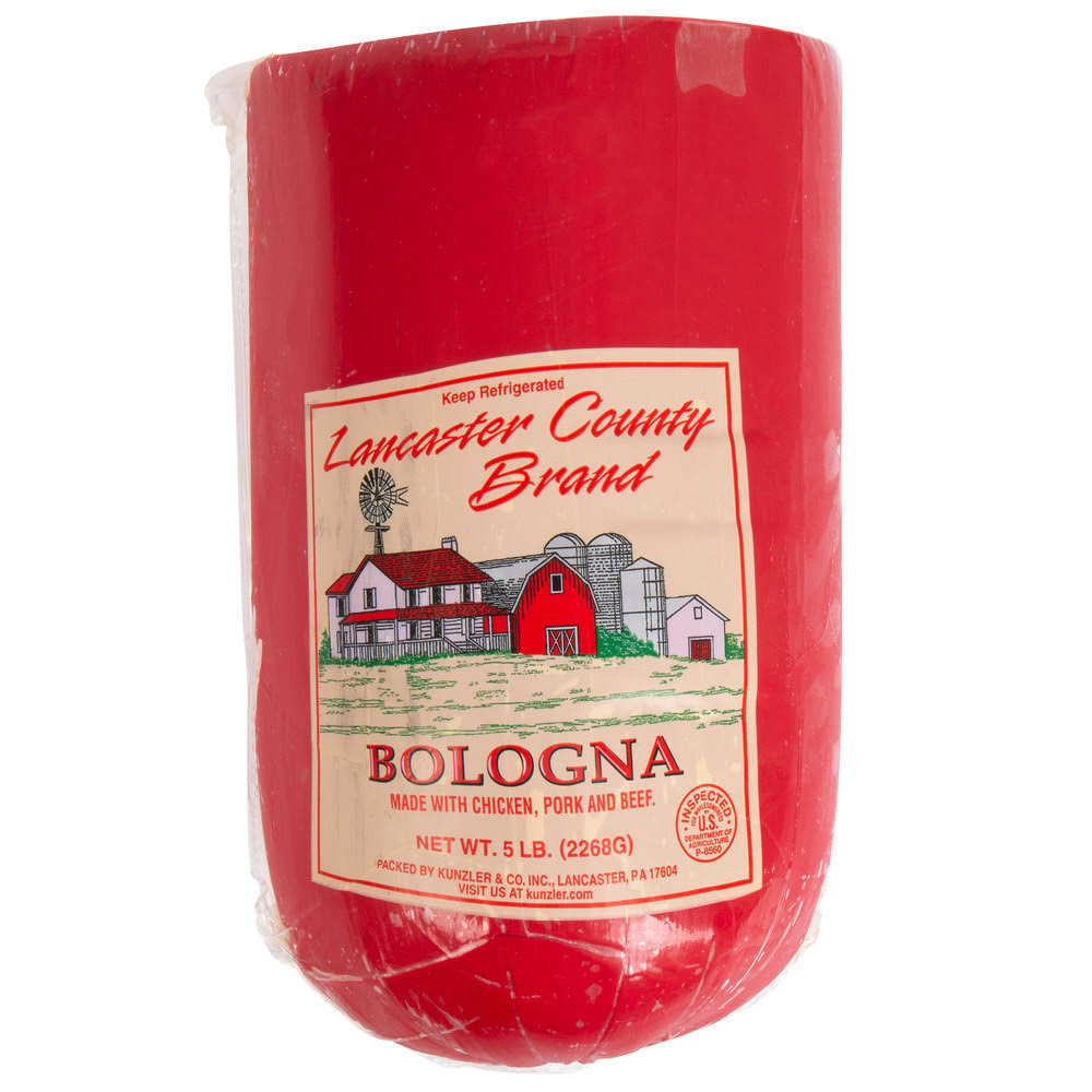 5 lb. Deli Bologna - 2/Case C8282