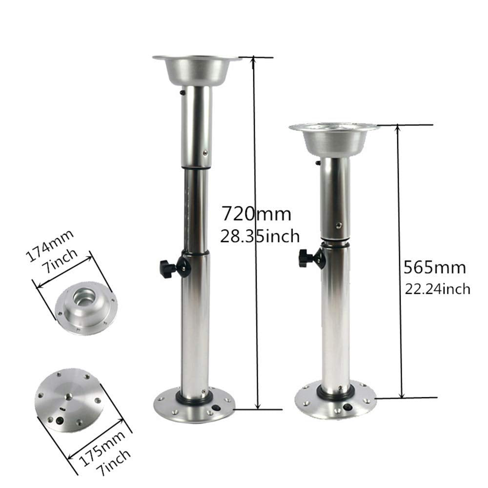 Adjustable Pedestal Table Stand Base 22-28 Inch L949400