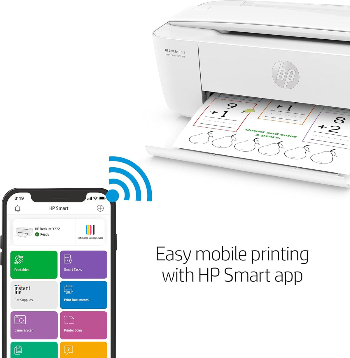 Wireless Color Inkjet All-in-One Printer V231155