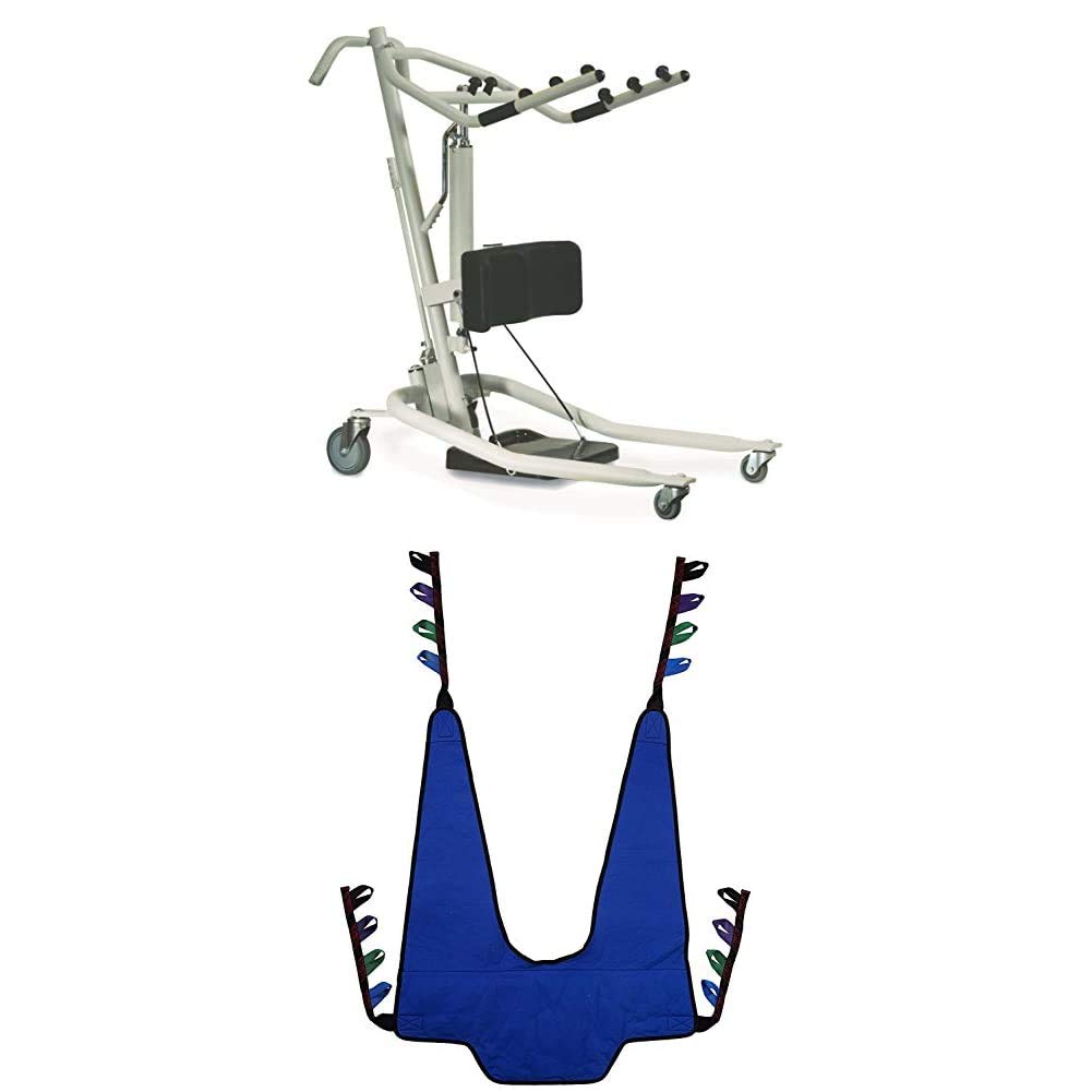 Hydraulic Stand-Up Patient Lift with Standing Sling O624831