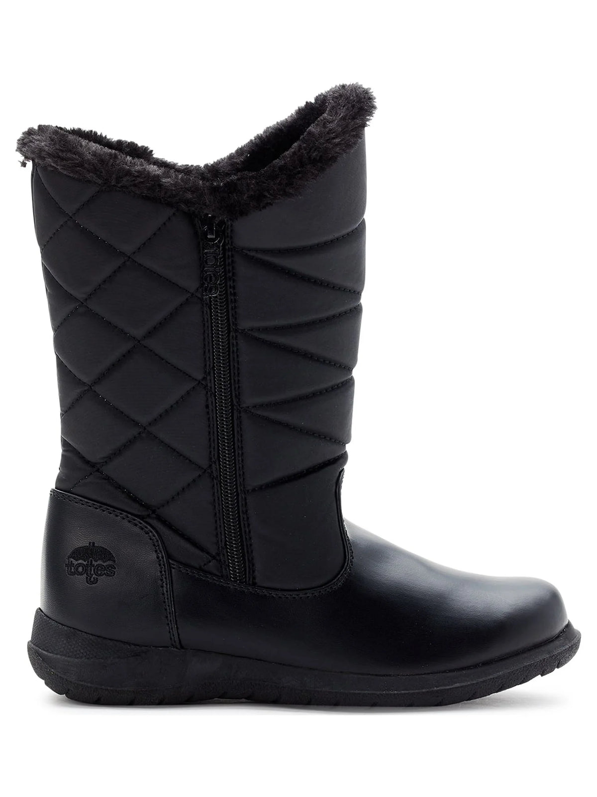 Women's Waterproof Zip Up Snow Boots O8682