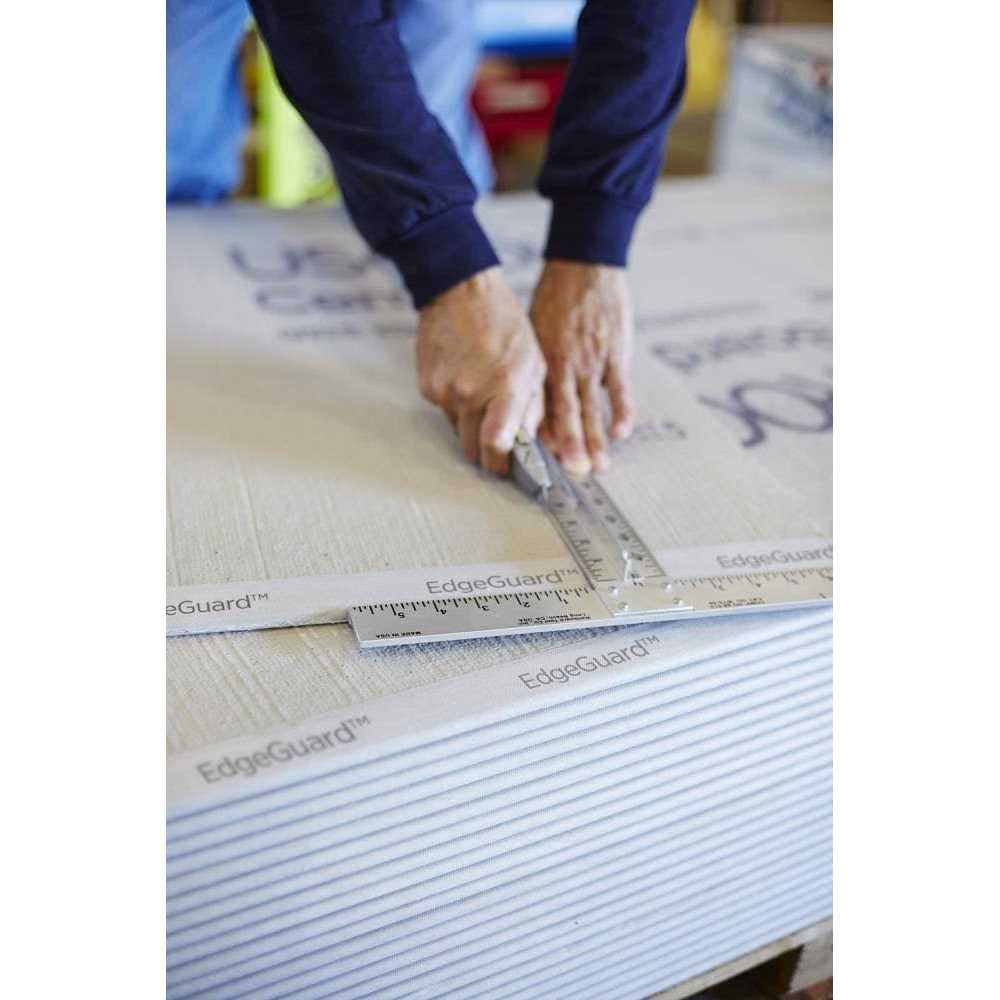 5 ft Cement Board with EdgeGuard P863