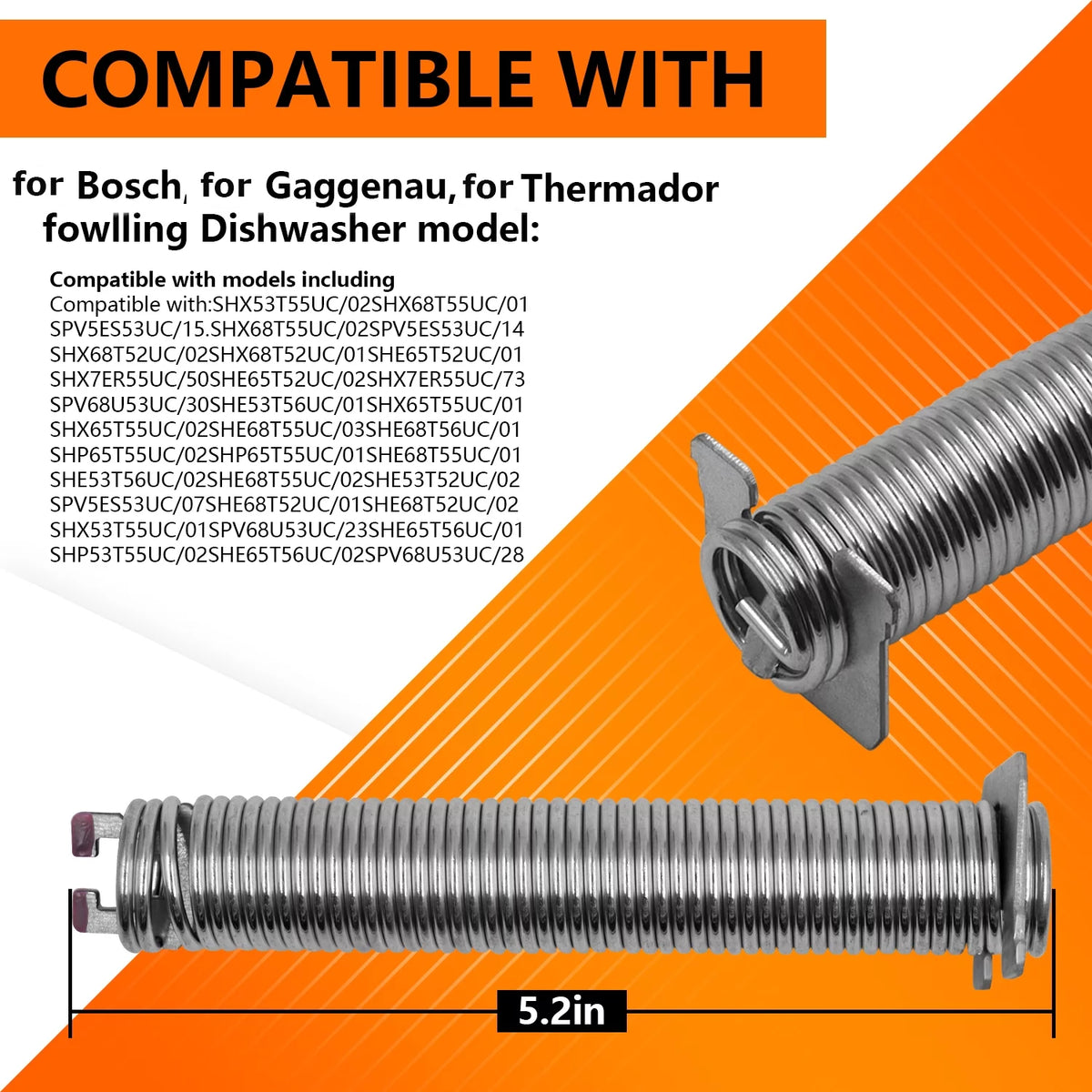 Replacement Dishwasher Door Spring Kit Q557947