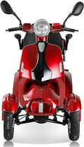 Red 4 Wheel Electric Mobility Scooter M17216