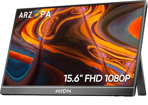 15.6'' FHD 1080P IPS Portable Monitor with USB C & HDMI K2167
