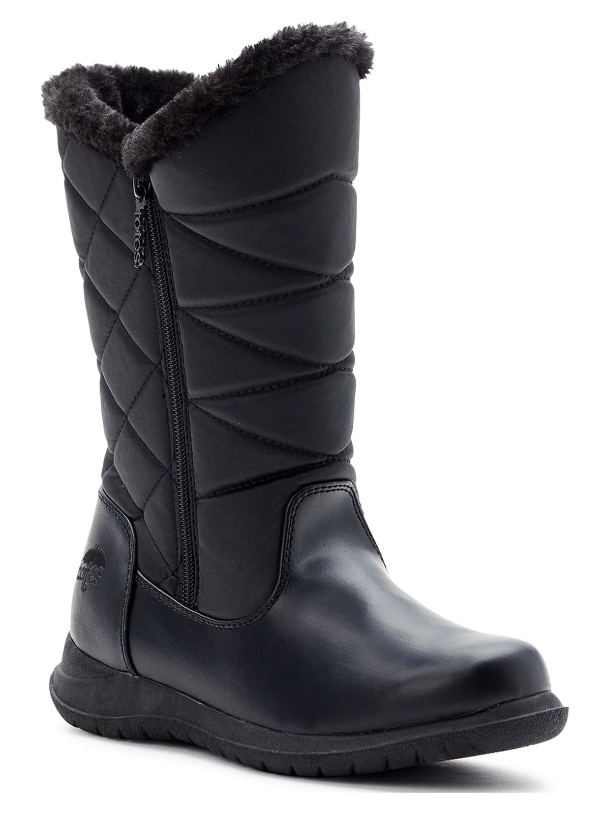 Women's Waterproof Zip Up Snow Boots O8682