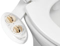 Self-Cleaning Non-Electric Bidet Attachment (White) A5564