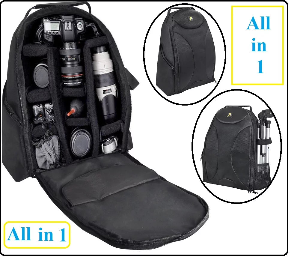 Large Backpack Camera Case Bag H92375