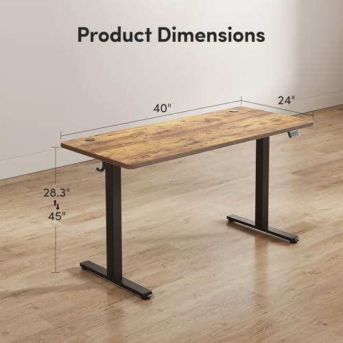 40 x 24 Inch Electric Standing Desk K878844