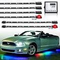 8pc 24 inch Tubes + 4pc 12 inch Tubes 3 Million Color LED Underbody Glow K268