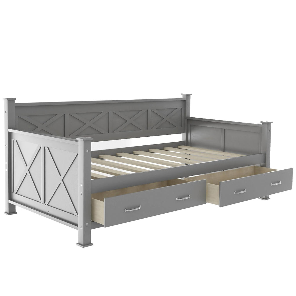 Twin Size Daybed with 2 Drawers T967850