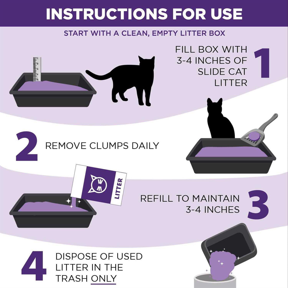 Slide Easy Clean-Up Clumping Cat Litter K9207
