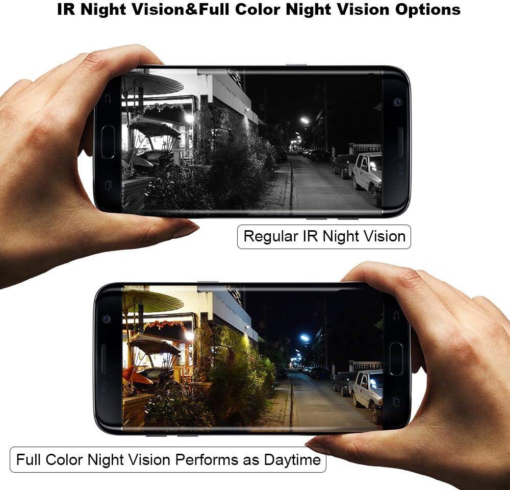 Wireless Solar Powered Battery PTZ IP Security Camera with 1080P Video Night Vision Spotlight 2-Way Audio Z925593