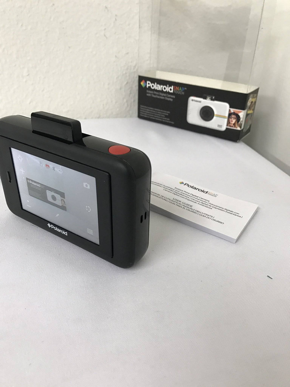 Black Instant Print Digital Camera with LCD Display A931