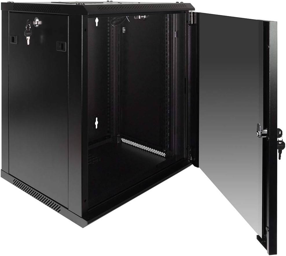 12U Wall Mount Server Cabinet Network Enclosure Y559727