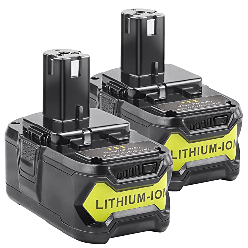 [2Pack] 18V 6.0 Ah Battery for Ryobi ONE+ System 18-Volt Cordless Tool Battery V323